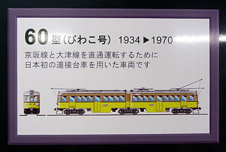 まもなくラスト 京阪”開業１００周年記念ラッピング電車”: レールブログ