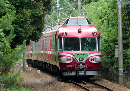 090711_7000系パノラマカー・上野間駅