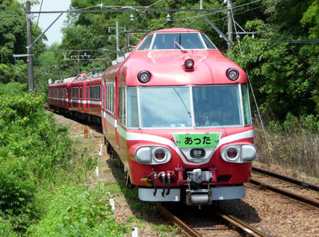 090712_7000系パノラマカー・野間駅