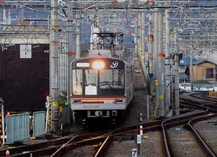 091206_阪急京都線・大阪市営地下鉄堺筋線相互直通40周年記念 臨時直通列車 ・桂駅