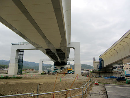 120501_京都第二外環状道路(にそと・京都縦貫自動車道) 建設現場