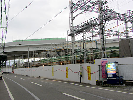 120501_阪急西山天王山駅 建設現場