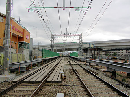 120501_阪急西山天王山駅 建設現場