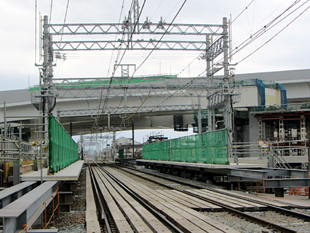 120501_阪急西山天王山駅 建設現場